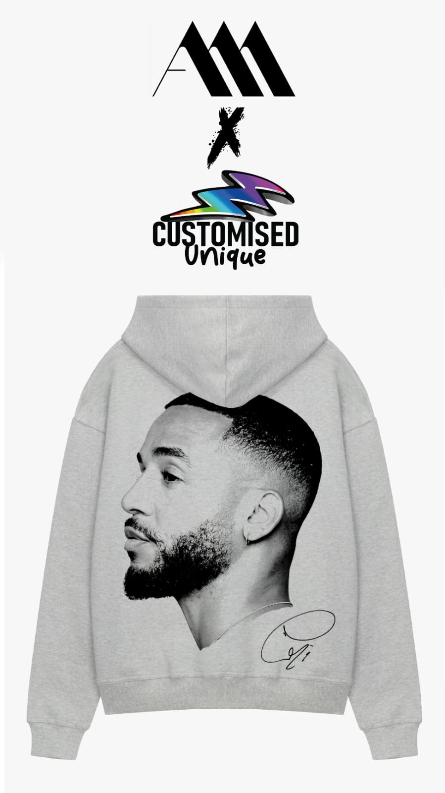 DROP 01 – Exclusive Aston Merrygold Airbrushed Hoodie (1 of 100 Signed Edition)