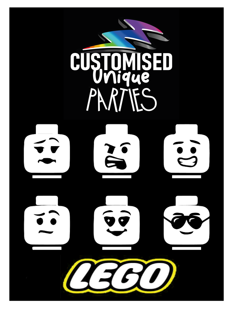 CUSTOM COLOUR-IN PARTY CAPS
