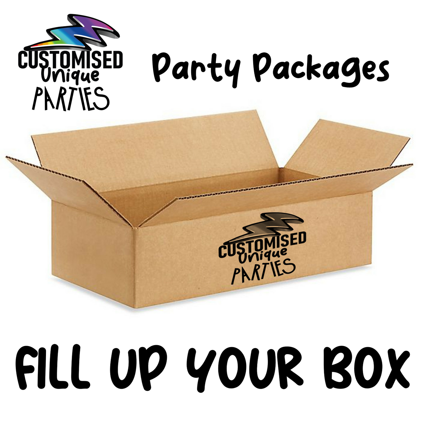 CUSTOM COLOUR-IN PARTY CAPS