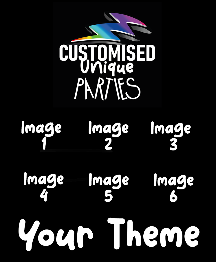 CUSTOM COLOUR-IN PARTY CAPS