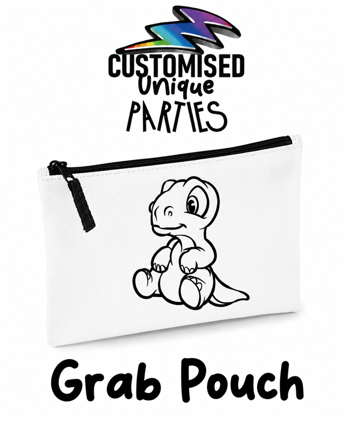 Colour-In Party grab pouch – The Activity & Party Bag in One