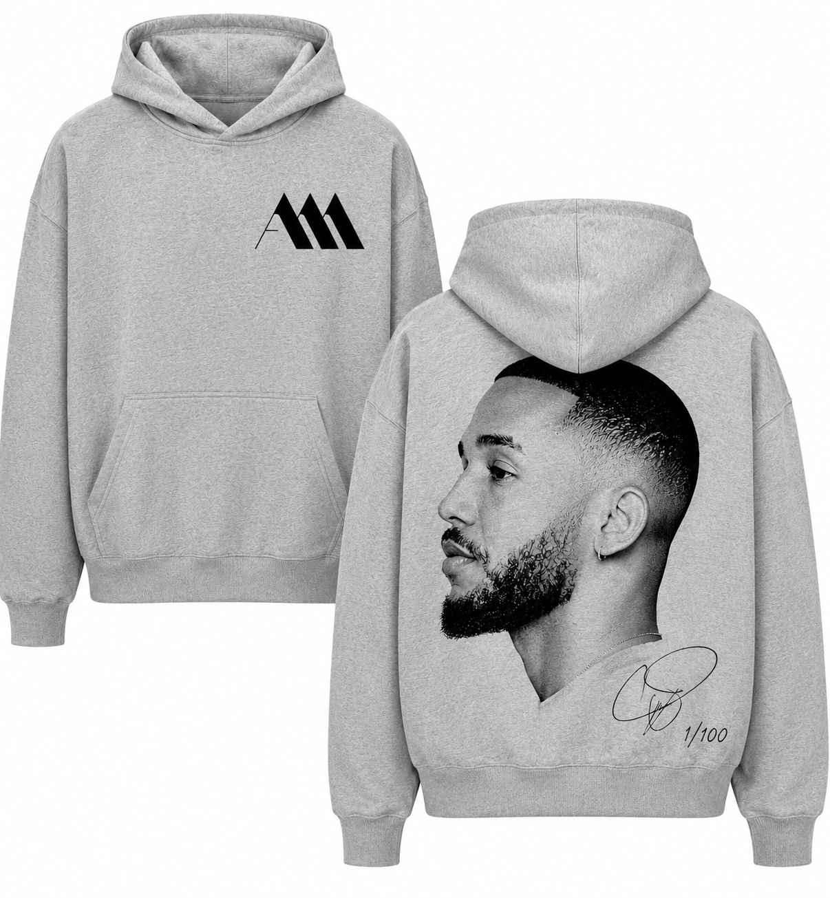 DROP 01 – Exclusive Aston Merrygold Airbrushed Hoodie (1 of 100 Signed Edition)
